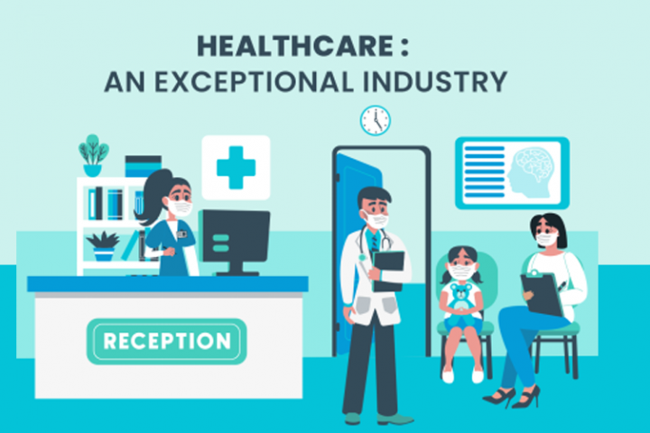 Reasons why the Healthcare Industry is dissimilar to other industries mainly in terms of functionality and infrastructure