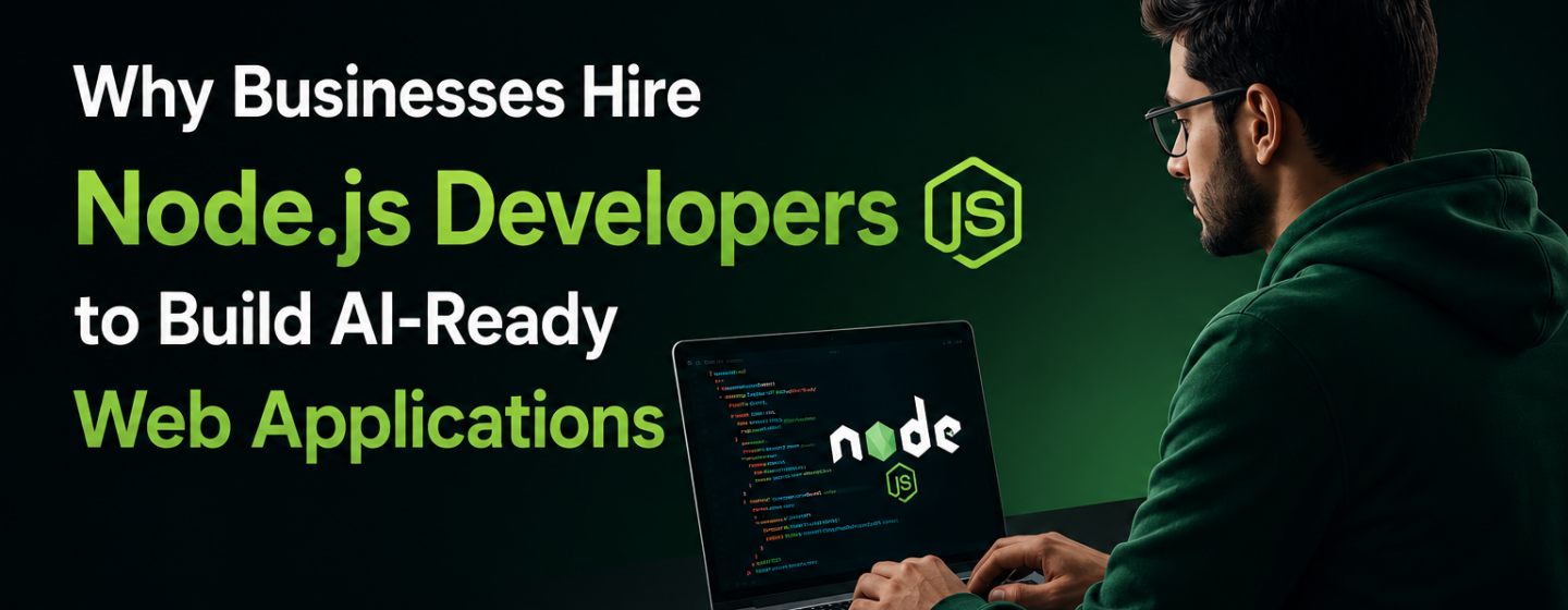 Why Businesses Hire Node.js Developers to Build AI-Ready Web Applications